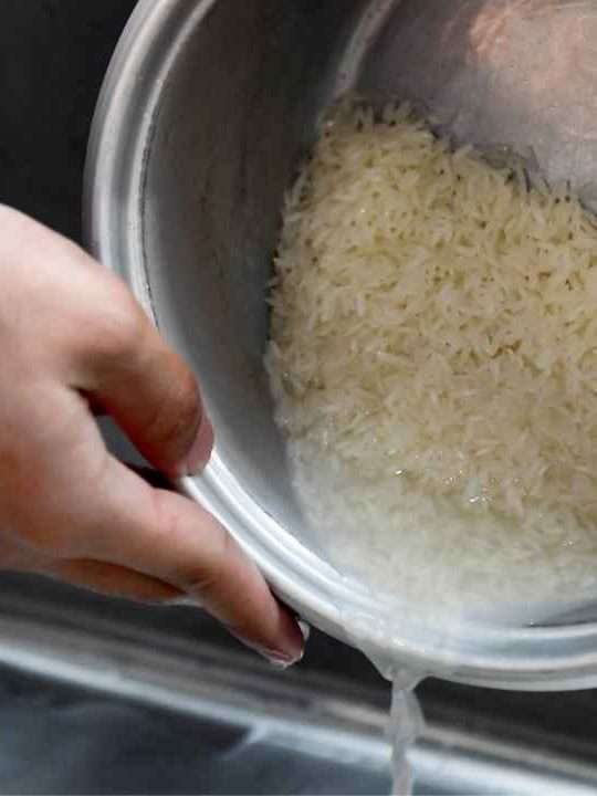 How To Strain Rice