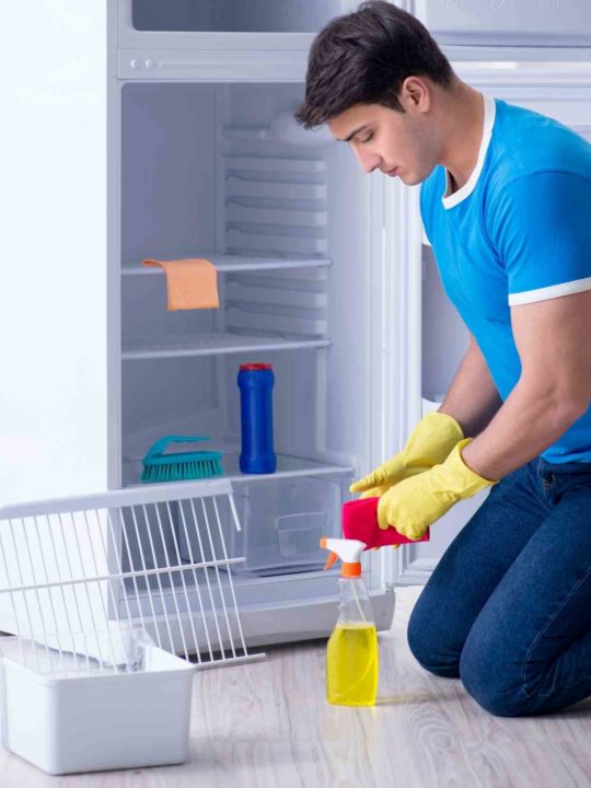 How To Clean Under The Fridge