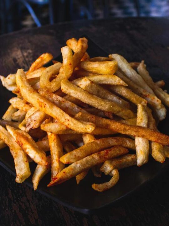 Are Frozen French Fries Fried Before Freezing