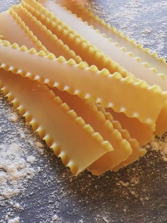 How To Make Wavy Lasagna Noodles