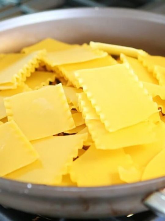 How To Cut Oven Ready Lasagna Noodles