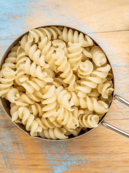 How Much Does A Cup Of Cooked Pasta Weigh