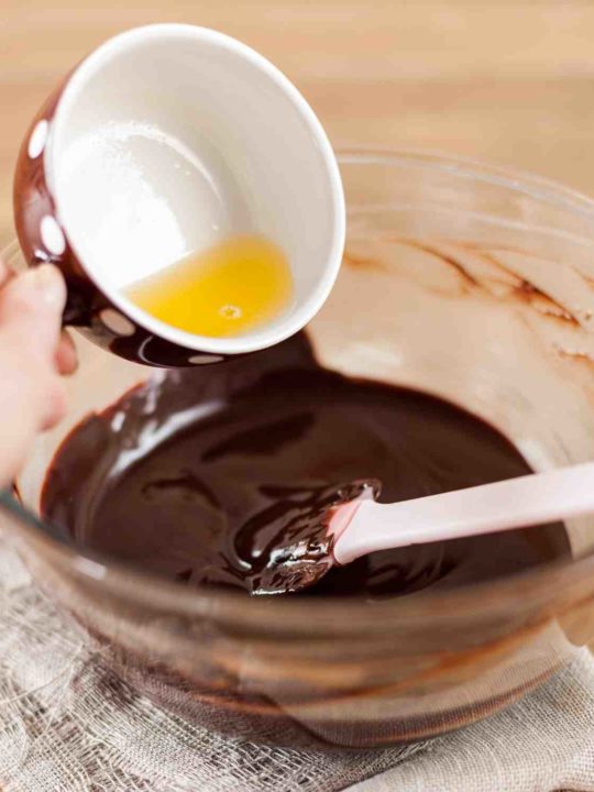 What Happens When Adding Butter To Melted Chocolate