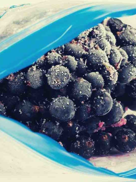 How Long Do Frozen Blueberries Last Once Thawed