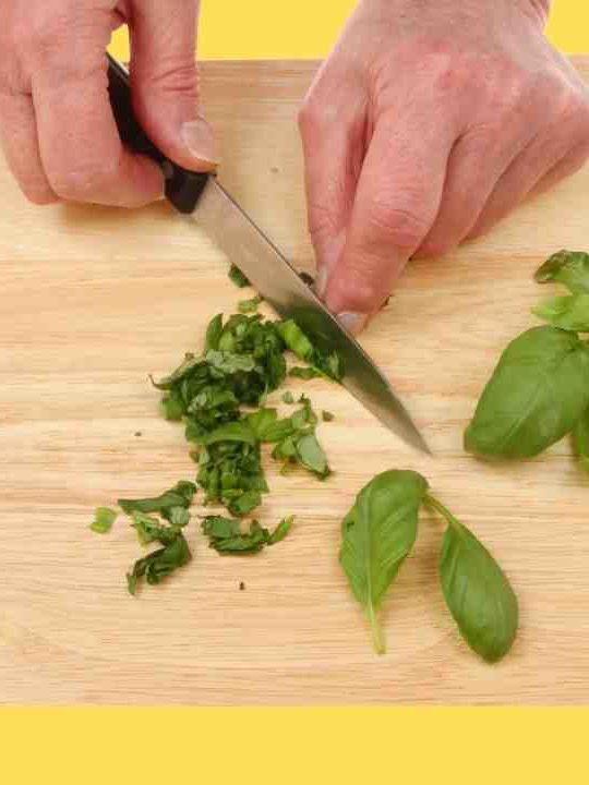 Should You Chop Basil