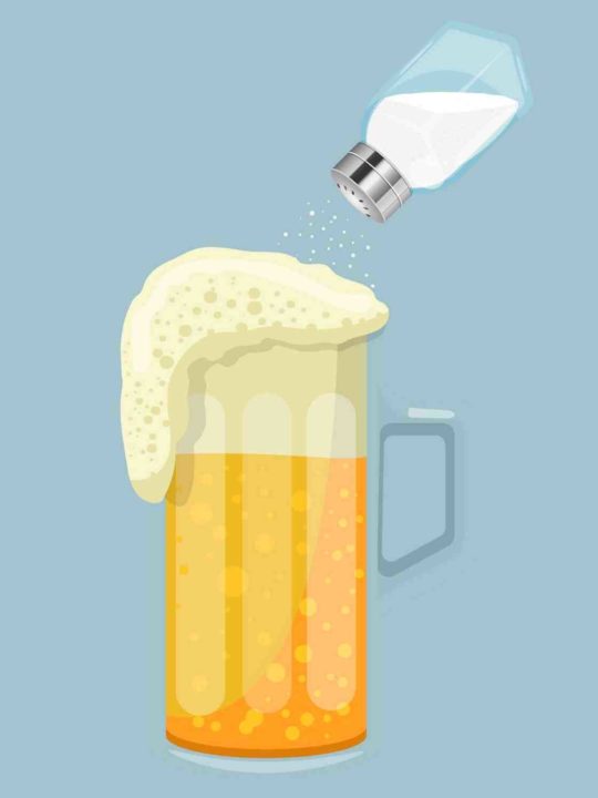 What Happens When Adding Salt To Beer