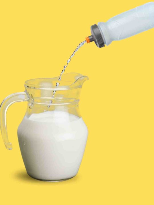 What Happens When Adding Water To Whole Milk